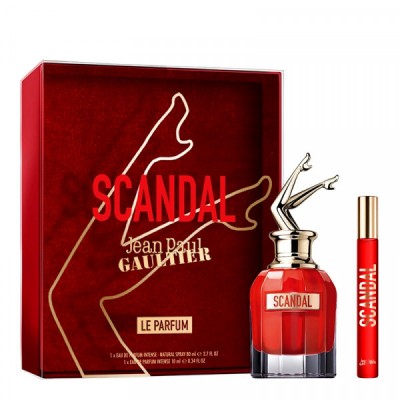 KIT  JEAN PAUL GAULTIER - SCANDAL LE PARFUM  Eau de Parfum 80ML + 10 ML CANETA